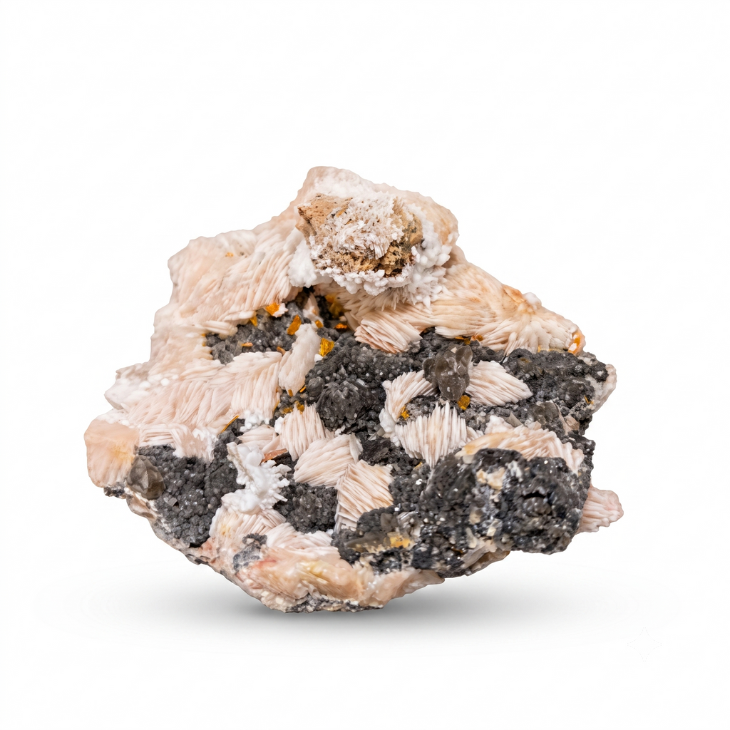 Stilbite & Apophyllite Mineral Specimen