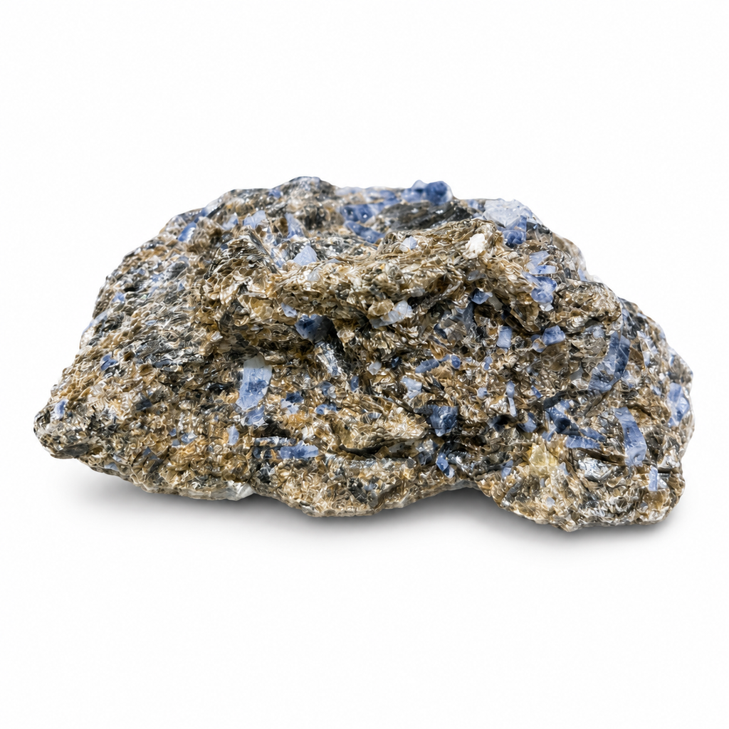 Blue Kyanite with Muscovite Mica Rough Specimen