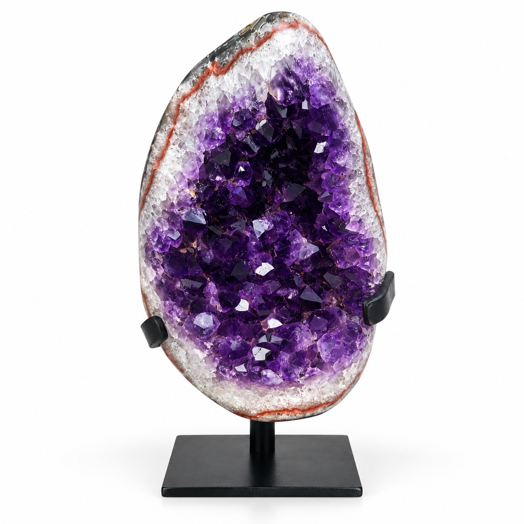 Natural Amethyst Crystal Cluster – Mineral Specimen #12