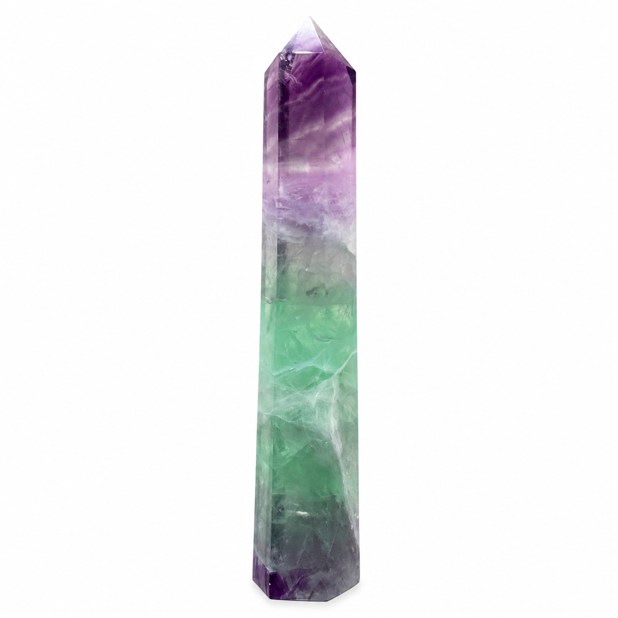 Rainbow Fluorite Tower