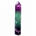 Fluorite Tower – Purple & Green Crystal Point
