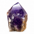 Amethyst Point with Natural Druzy