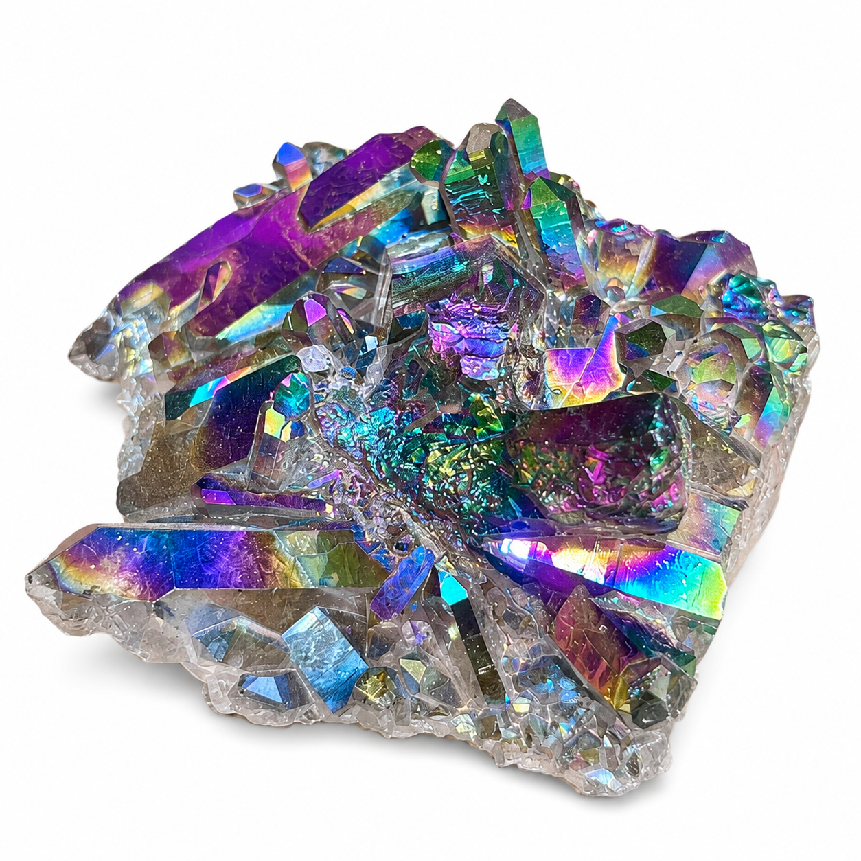 Angel Aura Quartz Cluster