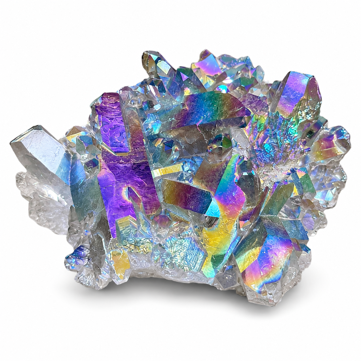 Angel Aura Quartz Cluster