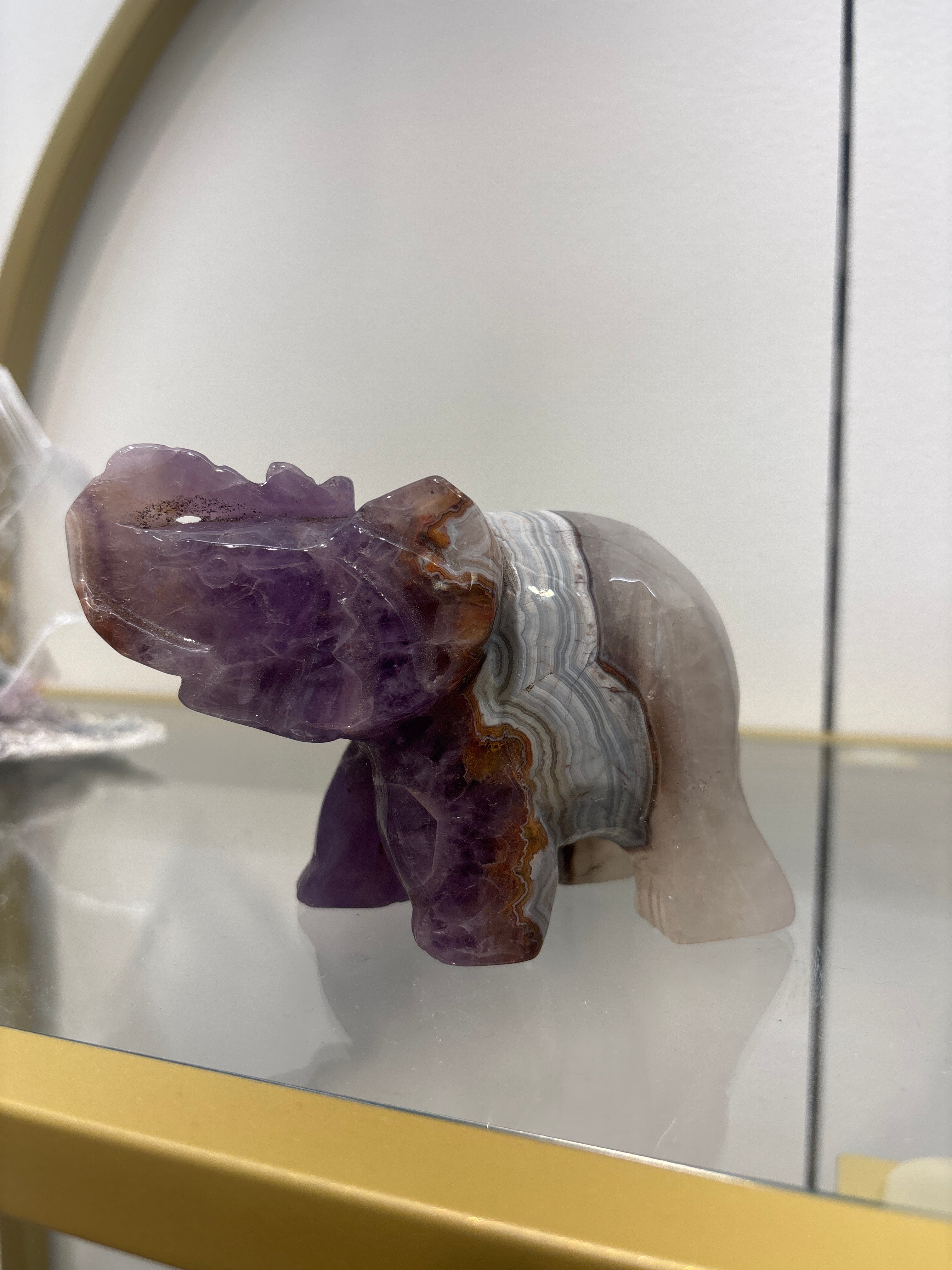 Elephant agate amethyst 13