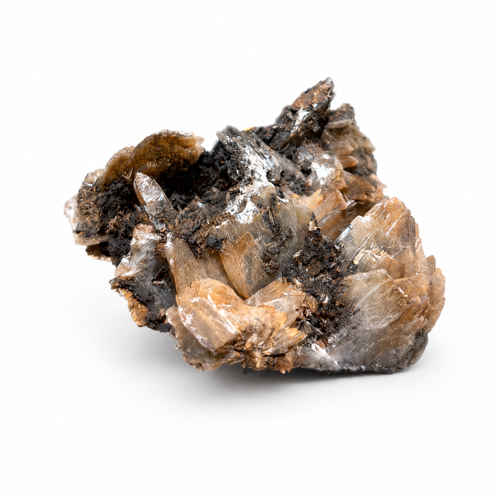 Barite Crystal Cluster on Matrix