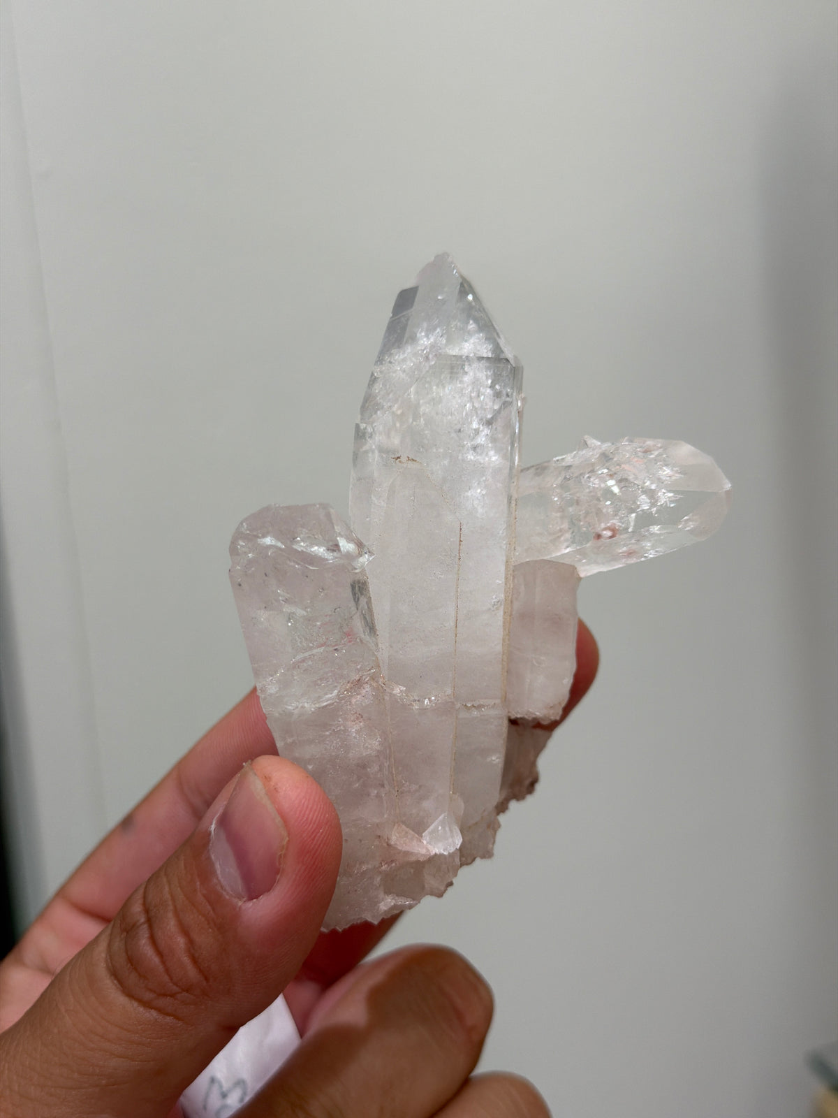 Pink Quartz Cluster