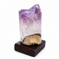 Amethyst on Agate Base