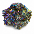 Titanium Aura Quartz Cluster
