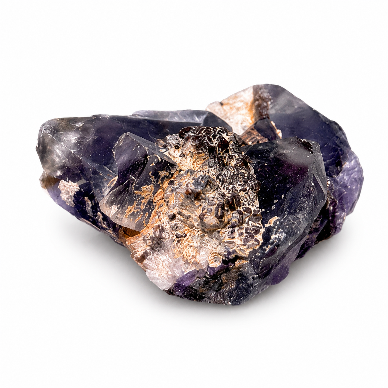 Purple Fluorite Crystal