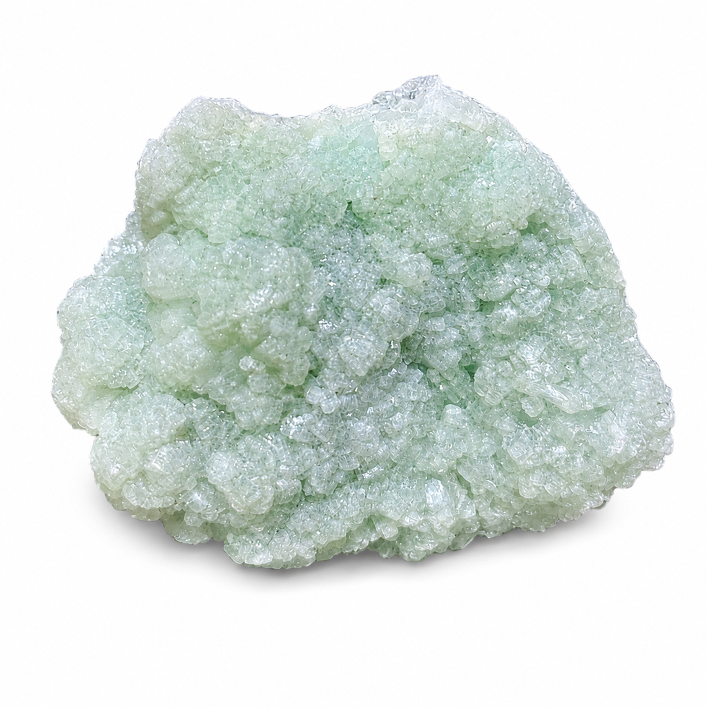 Green Druzy Crystal