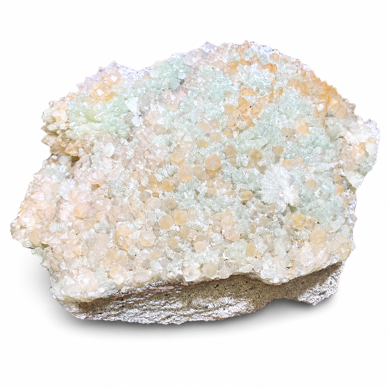 Green Druzy Crystal