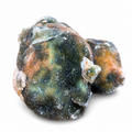 Natural Green Druzy Chalcedony Cluster