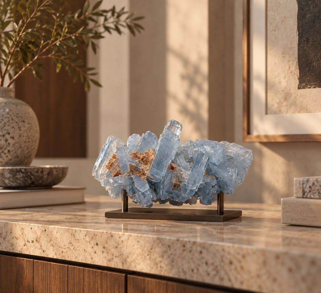 Bladed Barite Cluster from Morocco - 2.5” Specimen