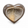 Druzy Agate Heart