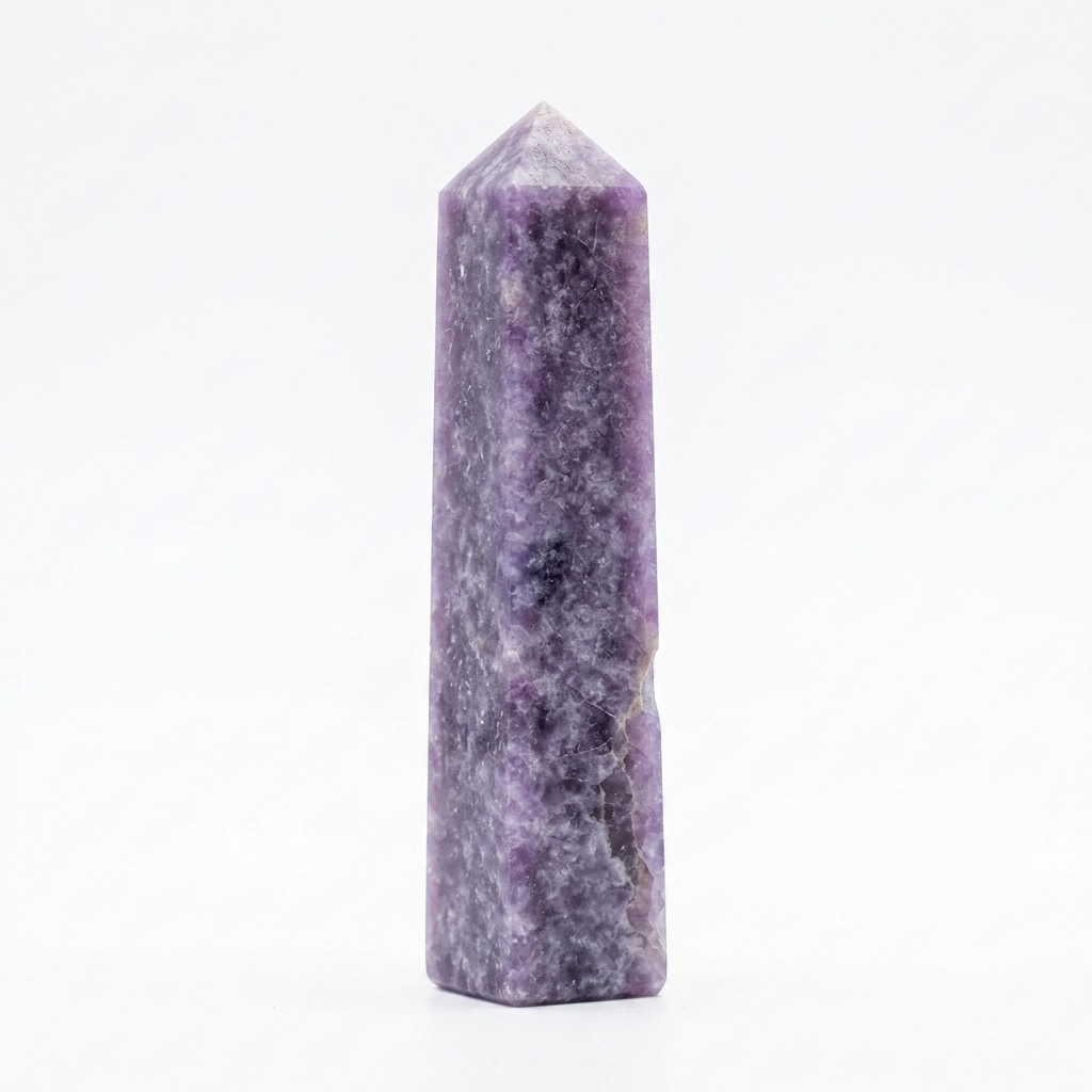 Lepidolite Crystal Tower