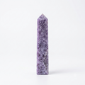 Lepidolite Crystal Tower