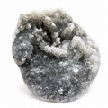Gray Druzy Quartz Geode