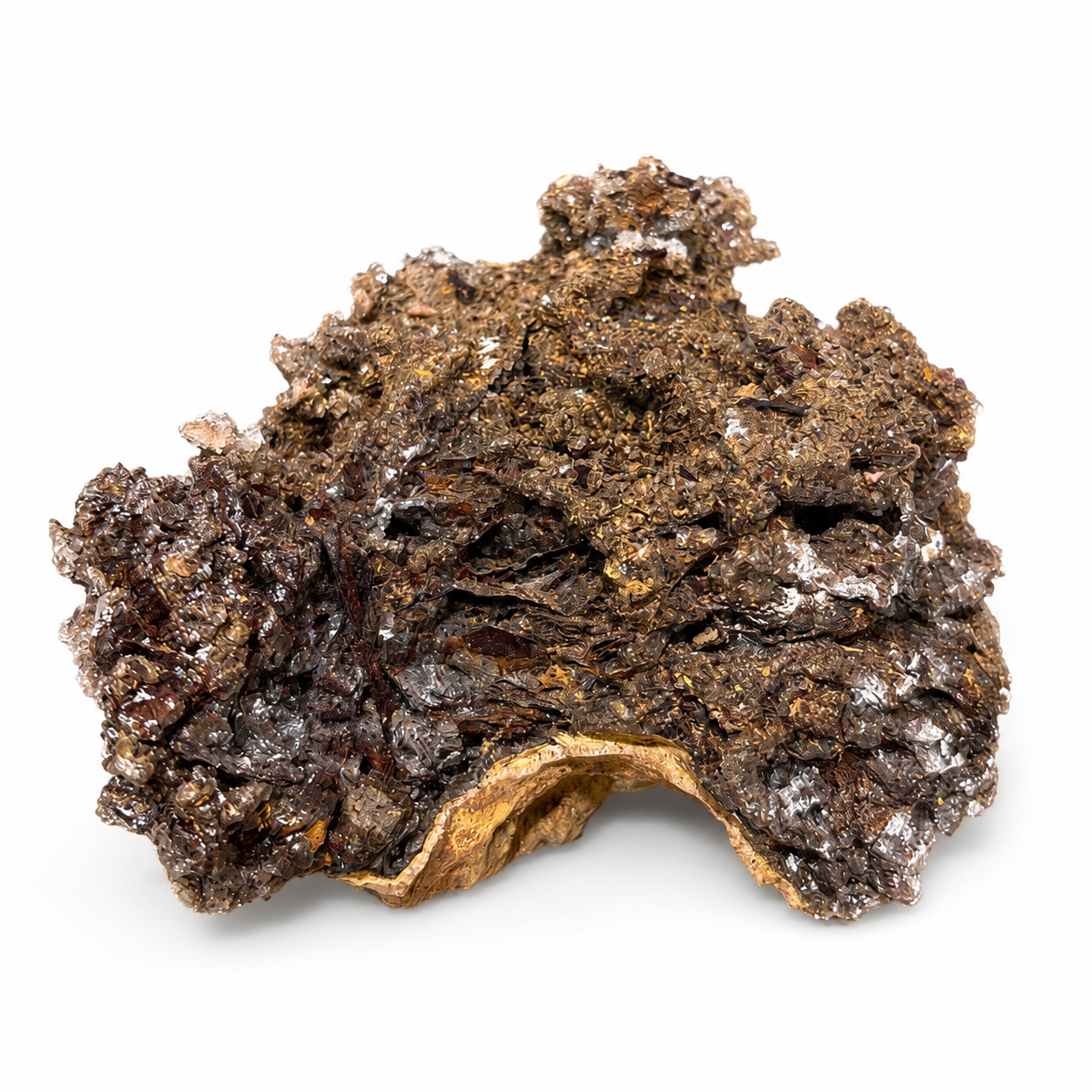 Barite Crystal Cluster on Matrix