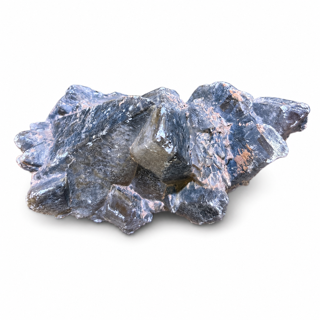 Blue Barite Pyrite