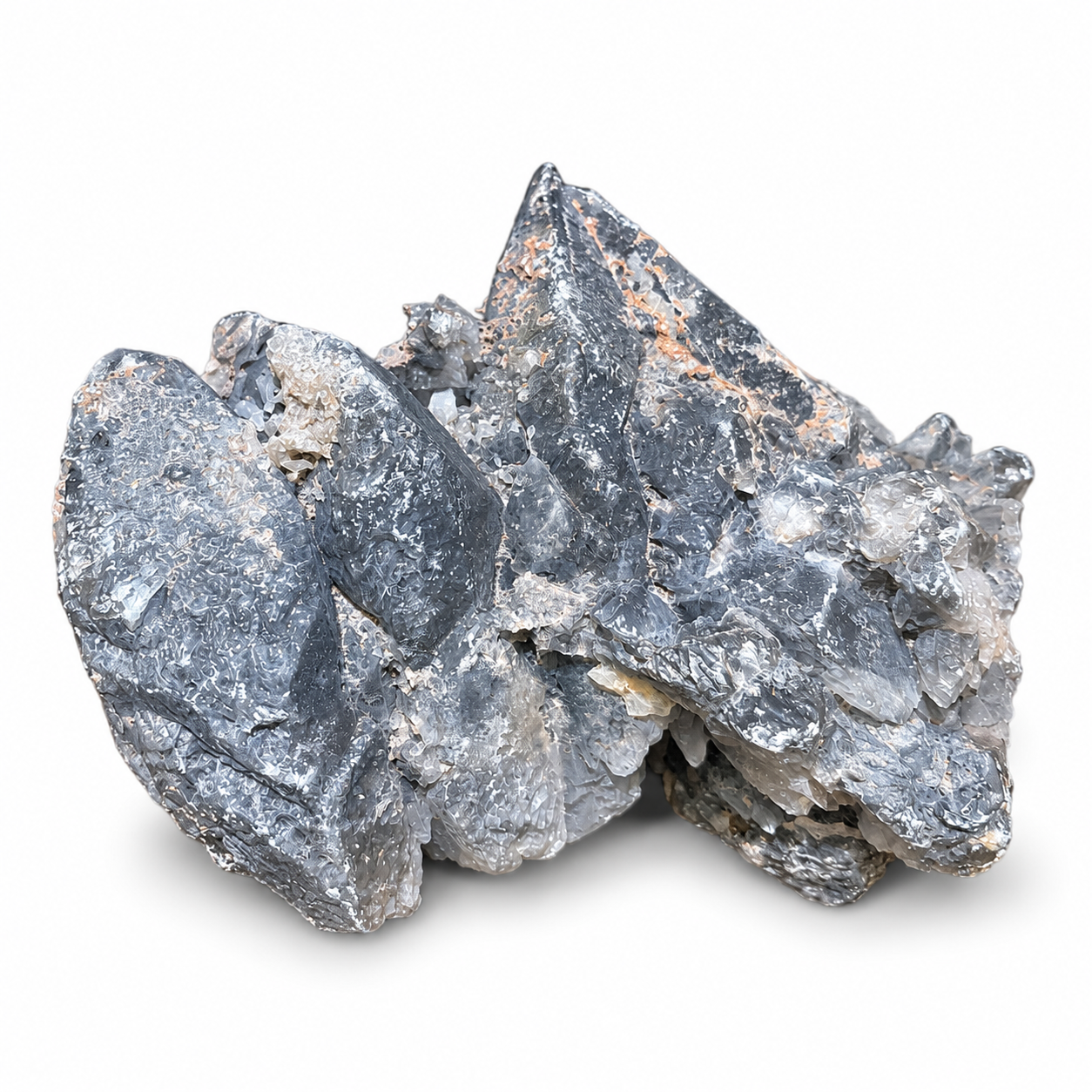 Blue Barite Pyrite