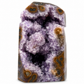 Amethyst Geode with Orbicular Agate