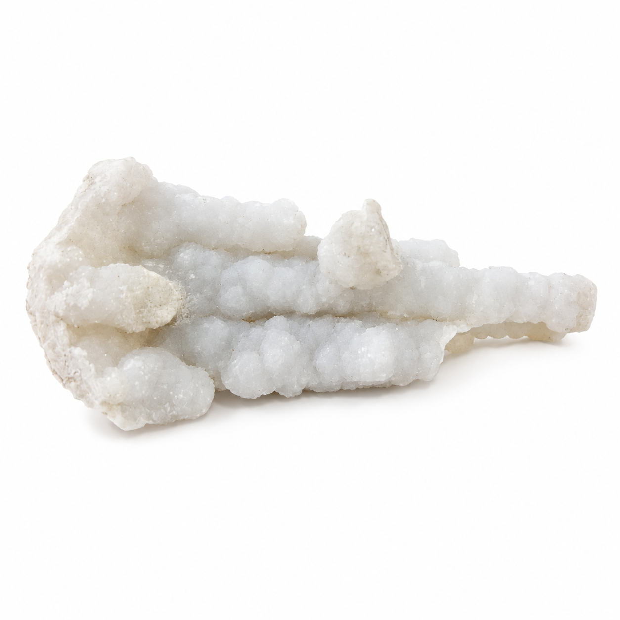 White Botryoidal Druzy Quartz