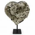 Natural Pyrite Heart