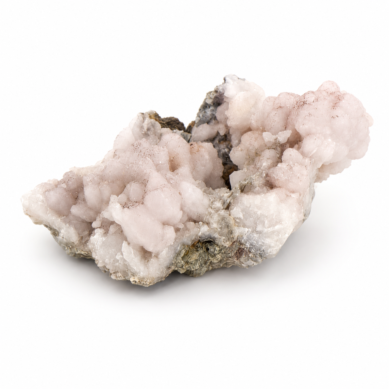 Pink Botryoidal Druzy Quartz