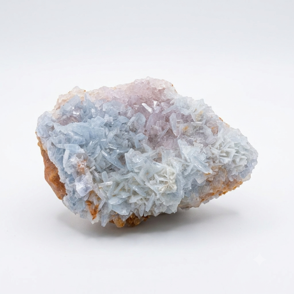 Bladed Celestite Specimen Plate