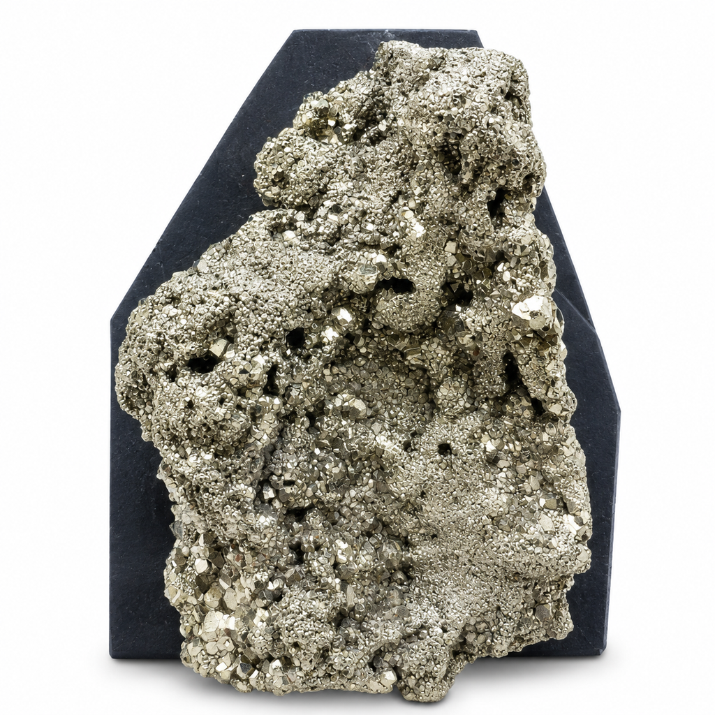 Pyrite Cluster on Display Stand