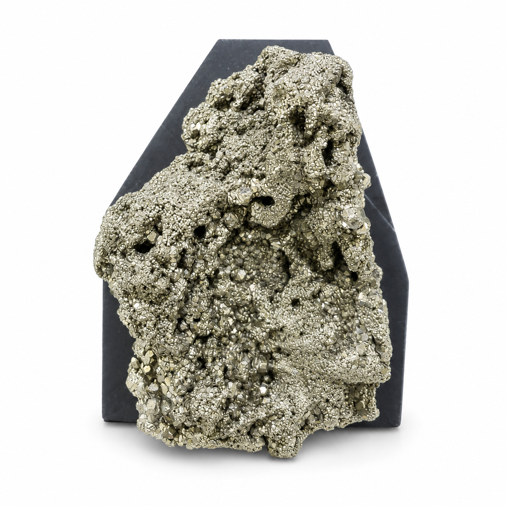 Pyrite Cluster on Display Stand