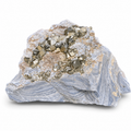 Blue Lace Agate with Pyrite