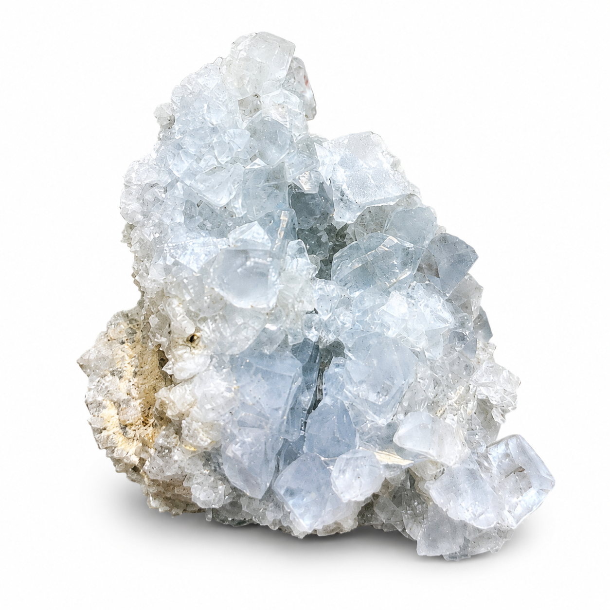 Blue Celestite Crystal Cluster