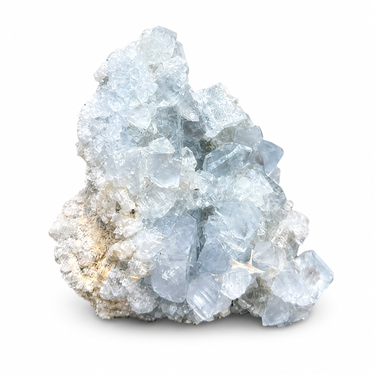 Blue Celestite Crystal Cluster
