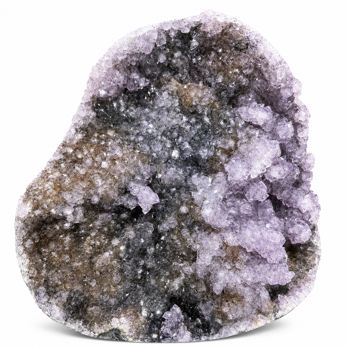 Natural Amethyst Druzy Crystal Cluster – Mineral Specimen