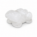 Clear Quartz Frog Carving