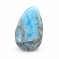 Polished Blue Aragonite Freeform