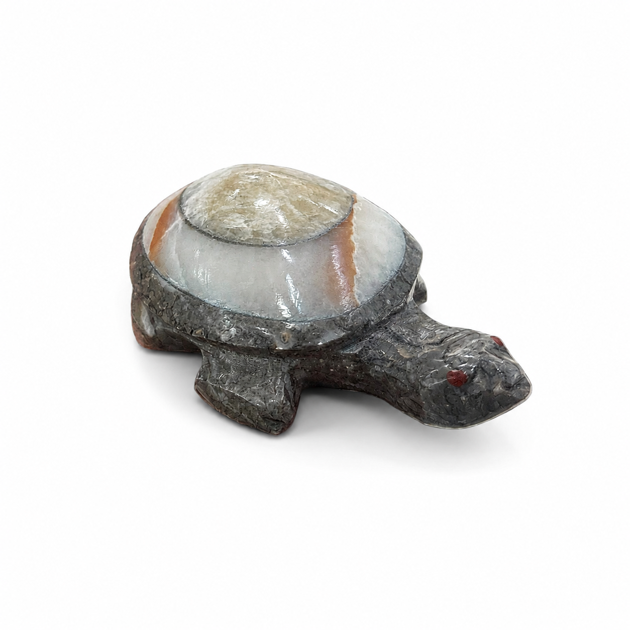 Agate Turtle Carving
