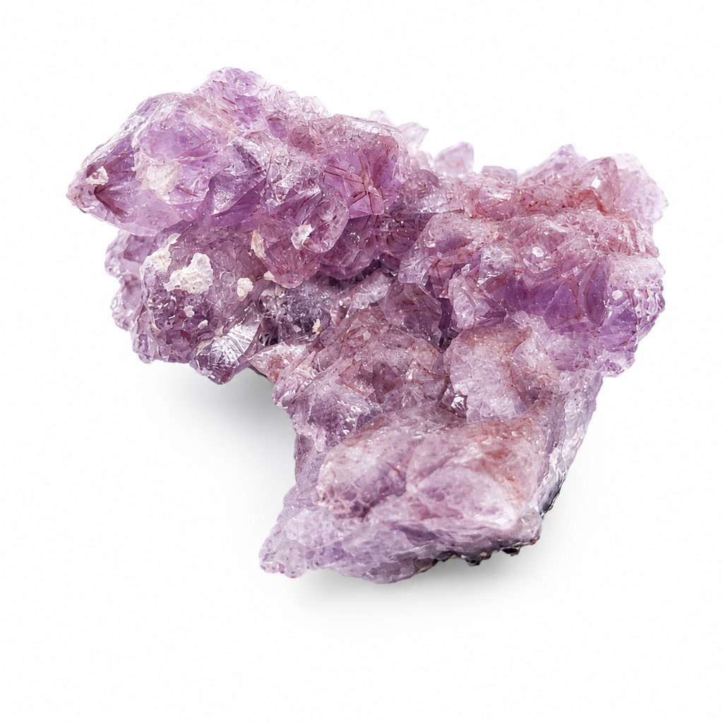 Pink Amethyst Crystal Cluster