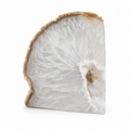 Natural Agate Geode Bookend