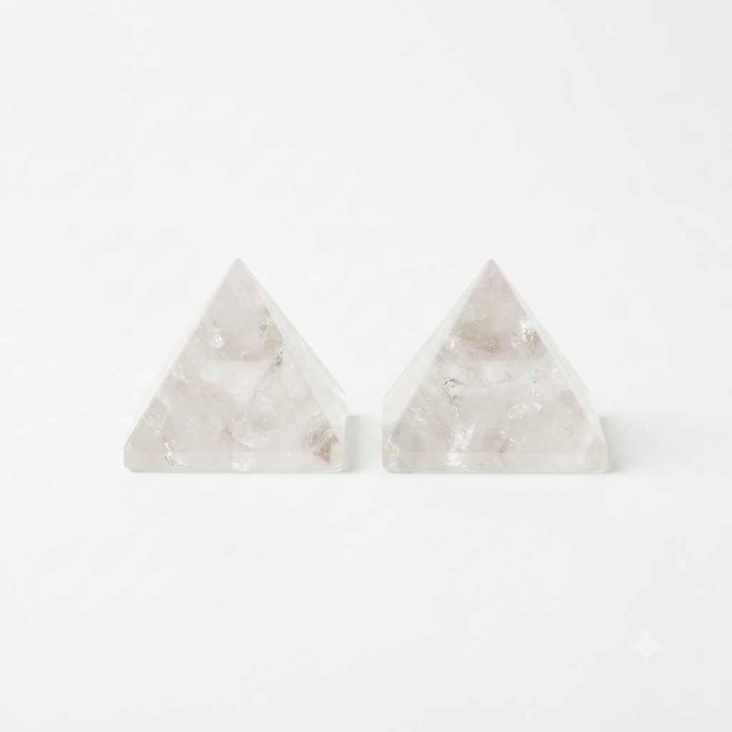 Clear Quartz Mini Pyramid