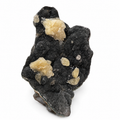 Calcite on Druzy Quartz Matrix