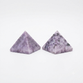 Lepidolite Crystal Pyramids