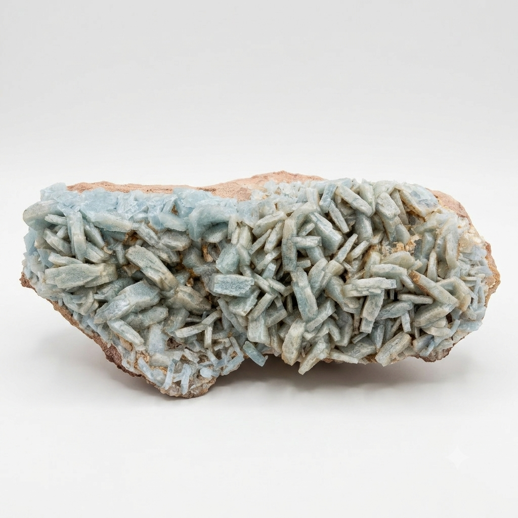 Blue Barite Cluster