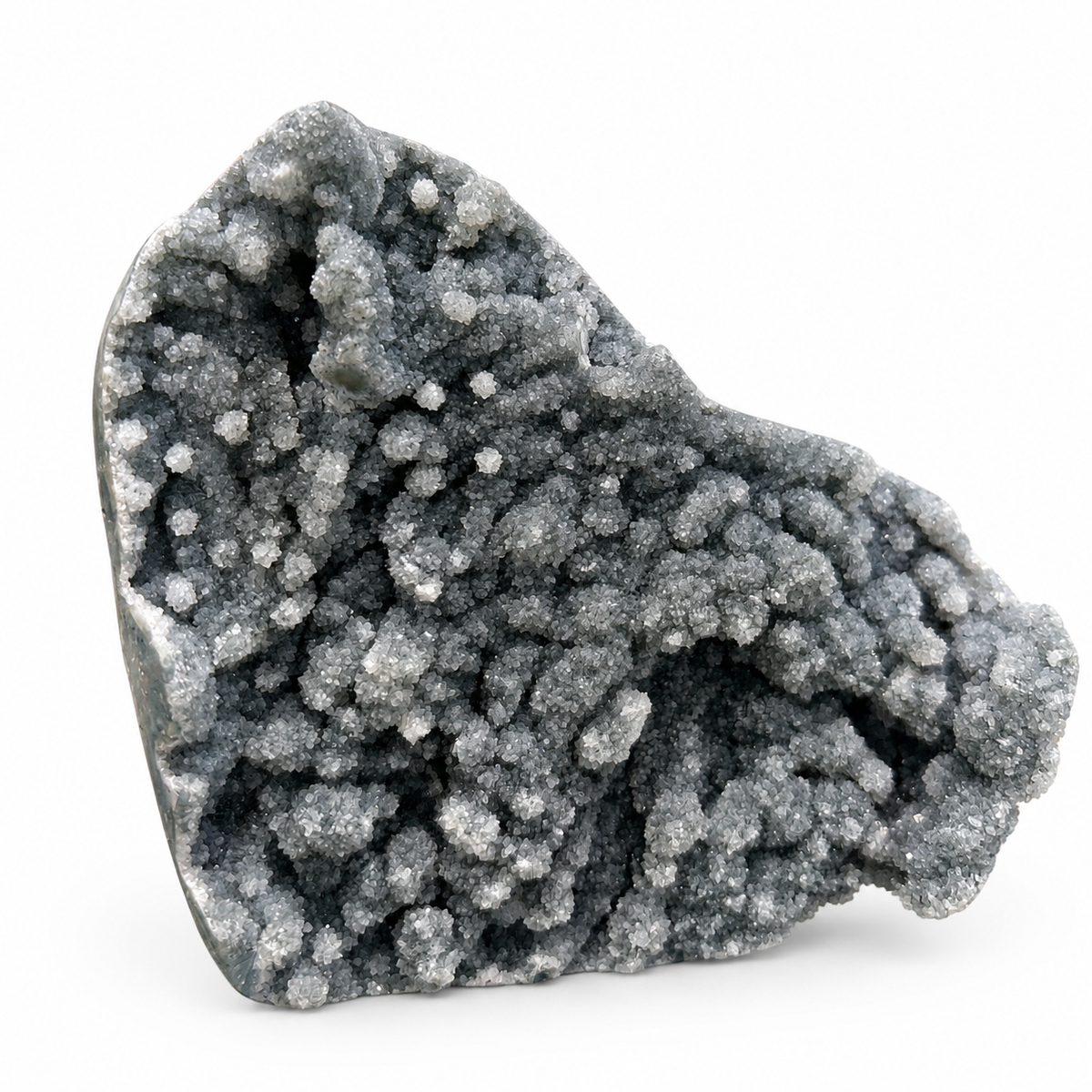 Gray Druzy Amethyst Quartz Specimen