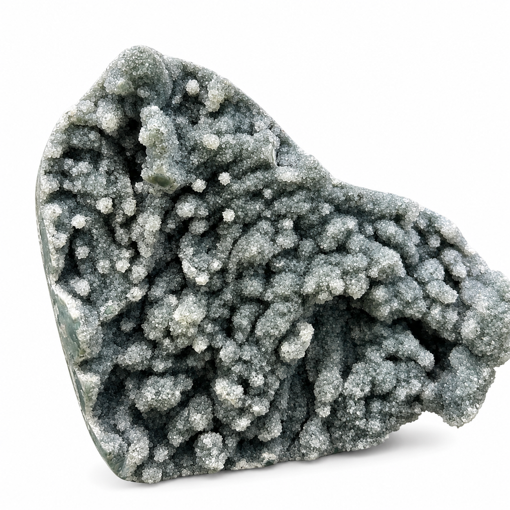 Gray Druzy Amethyst Quartz Specimen