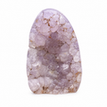 Pink Amethyst Druzy Freeform