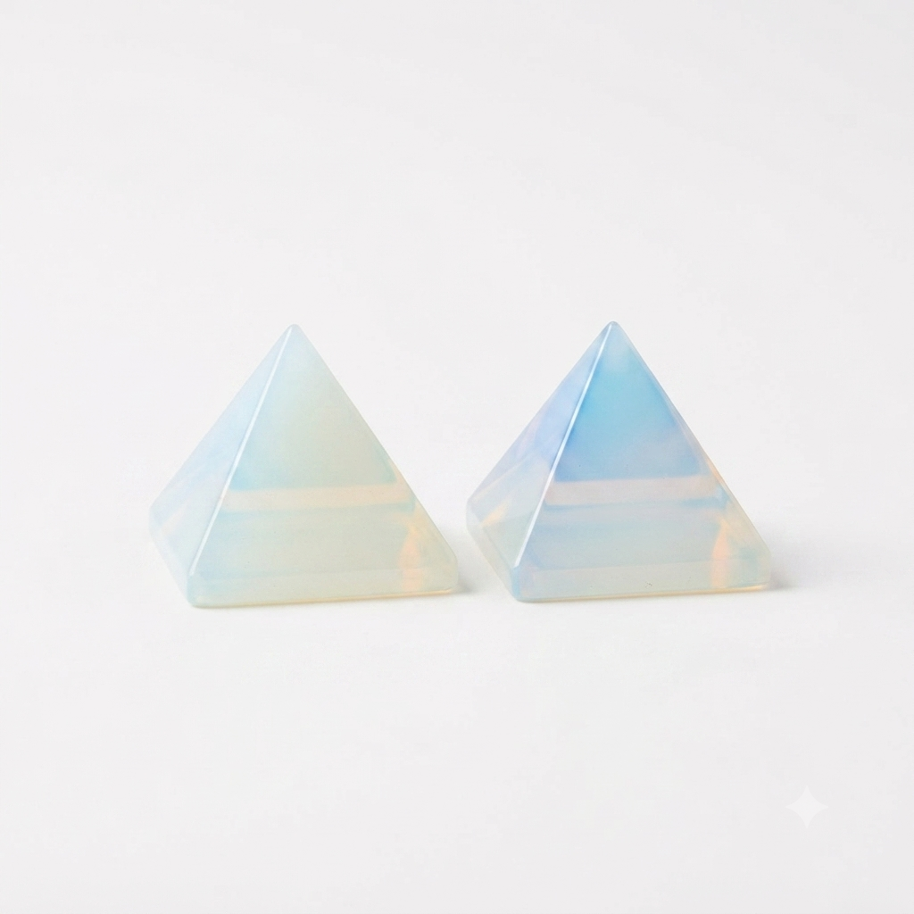 Opalite Crystal Pyramids