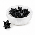 Black Obsidian Merkaba Star